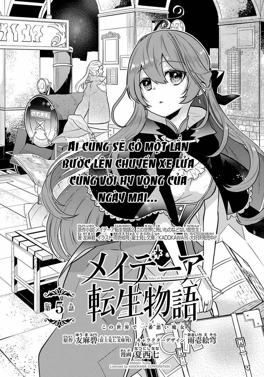 Tales Of Reincarnation In Maydare 5 trang 0