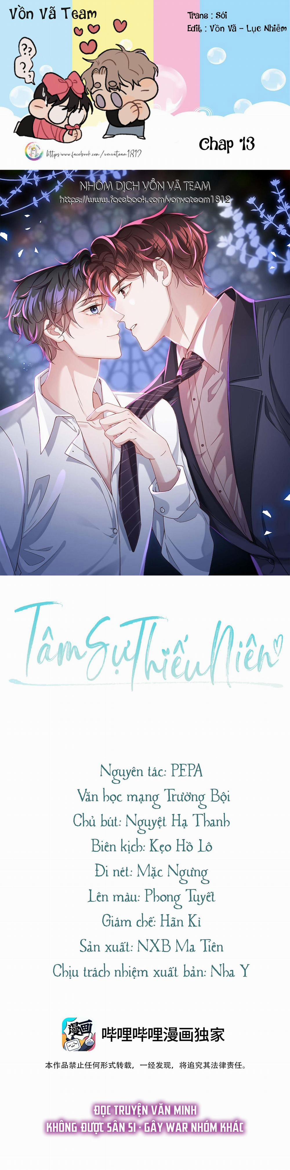 Tâm Sự Thiếu Niên (End) 13 trang 0