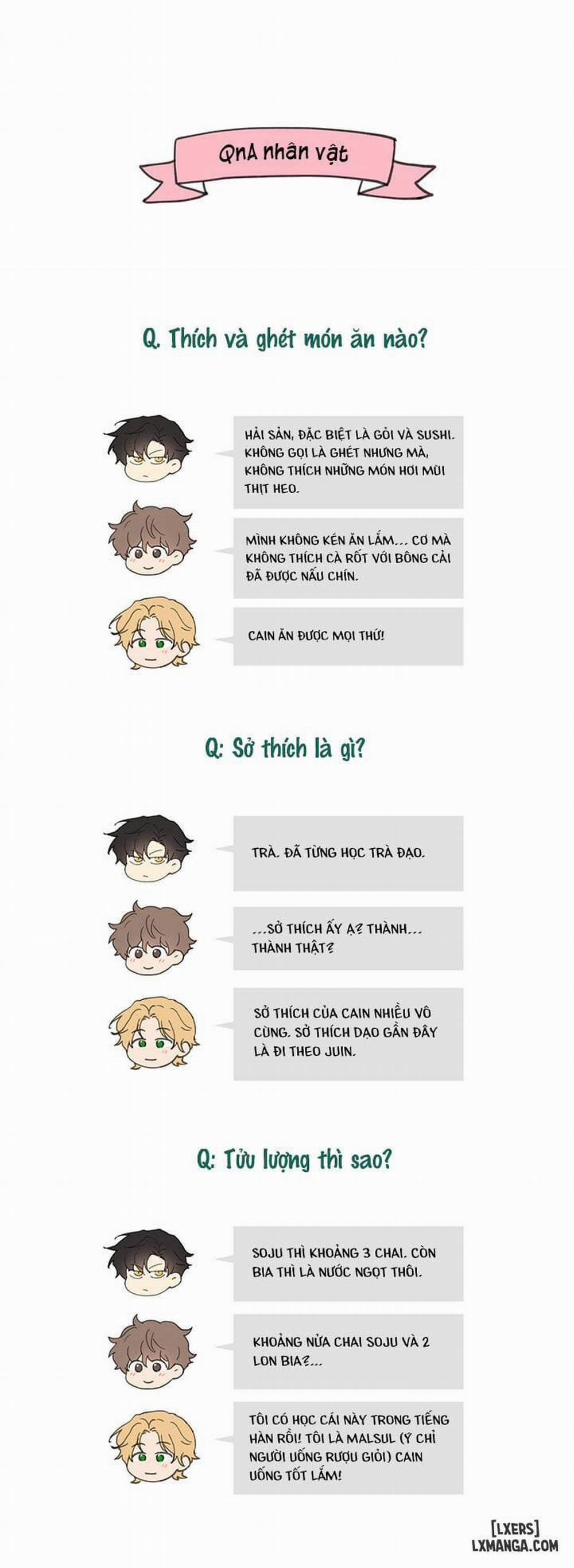 Tâm tư của Ju In Hậu kì 1 0 Q&A trang 2