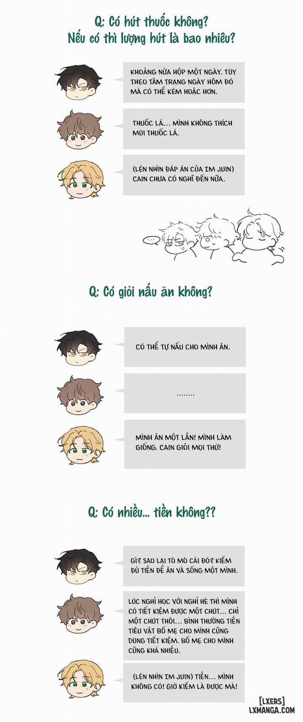 Tâm tư của Ju In Hậu kì 1 0 Q&A trang 4