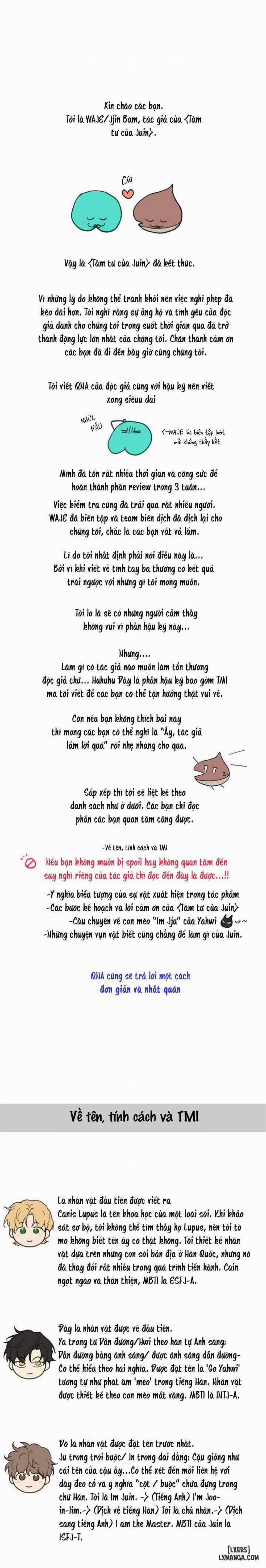 Tâm tư của Ju In Hậu kỳ 3 0 Hết trang 0