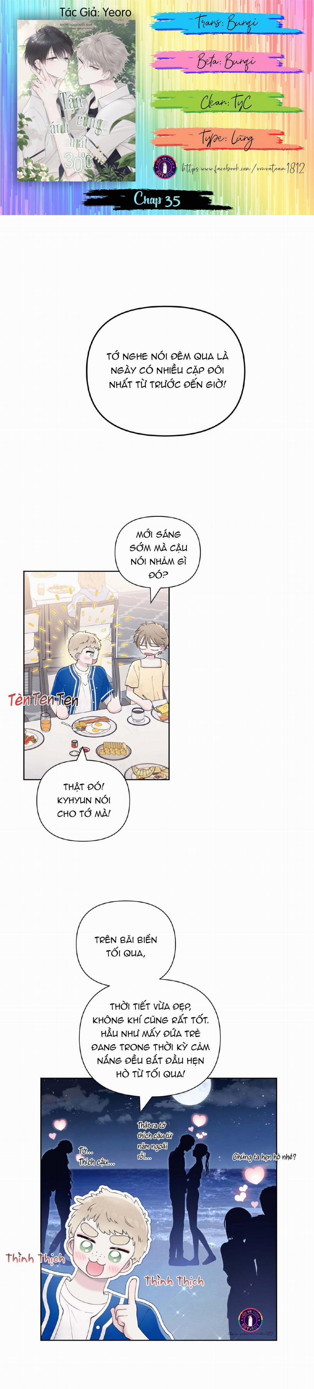 Tận Cùng Ánh Mắt, 30 Độ (END) 35 trang 0