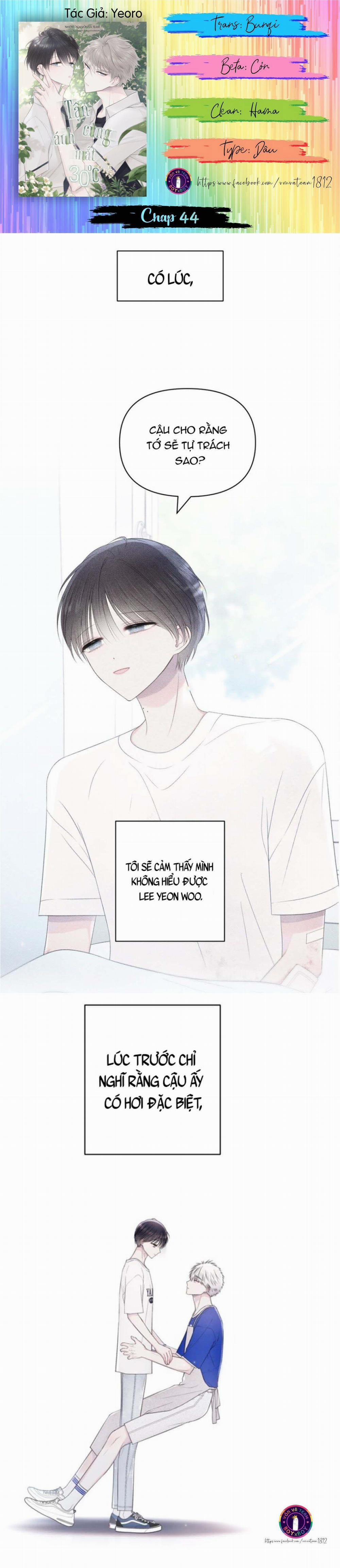 Tận Cùng Ánh Mắt, 30 Độ 44 trang 1