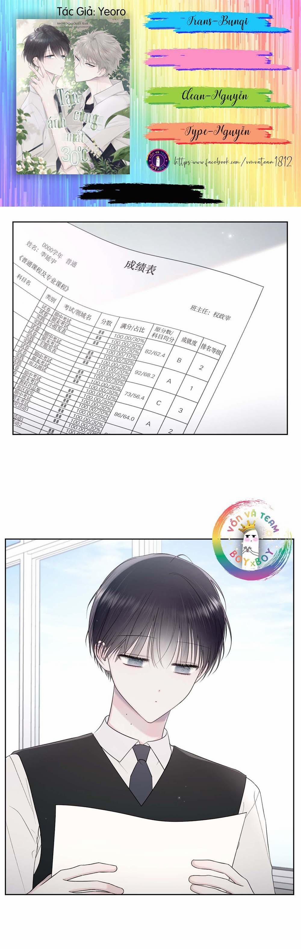 Tận Cùng Ánh Mắt, 30 Độ 50 trang 1