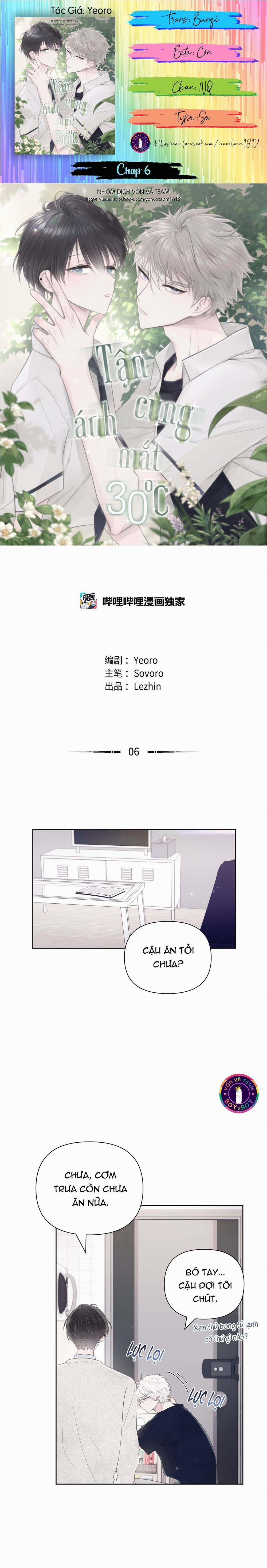 Tận Cùng Ánh Mắt, 30 Độ 6 trang 1