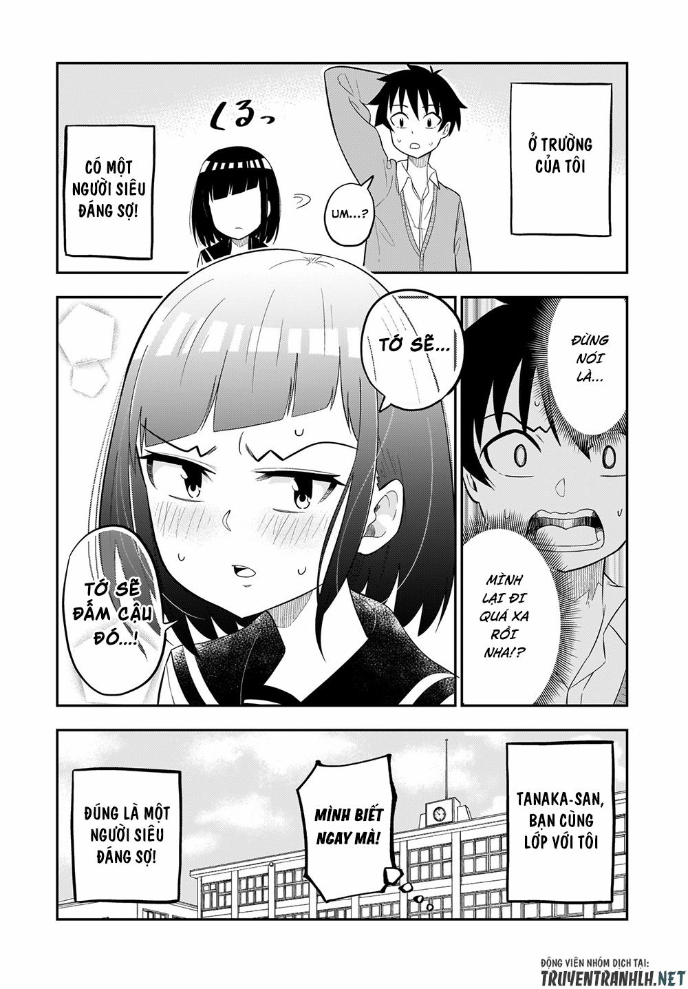 Tanaka-San Trong Lớp Tôi Thật Sự Là Siêu Đáng Sợ 1 trang 13