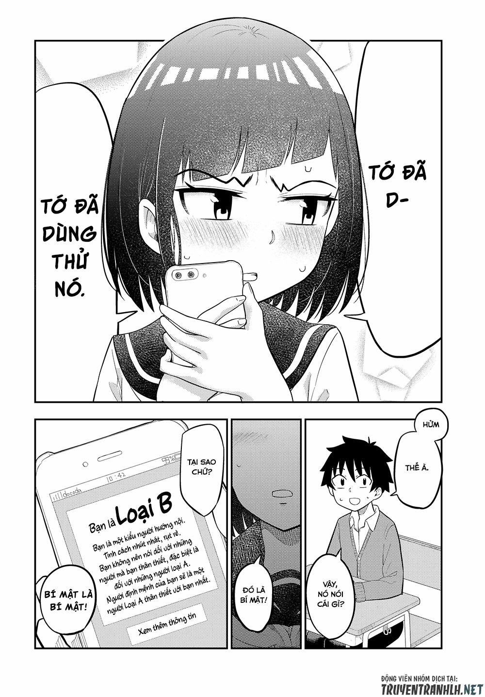 Tanaka-San Trong Lớp Tôi Thật Sự Là Siêu Đáng Sợ 13 trang 4