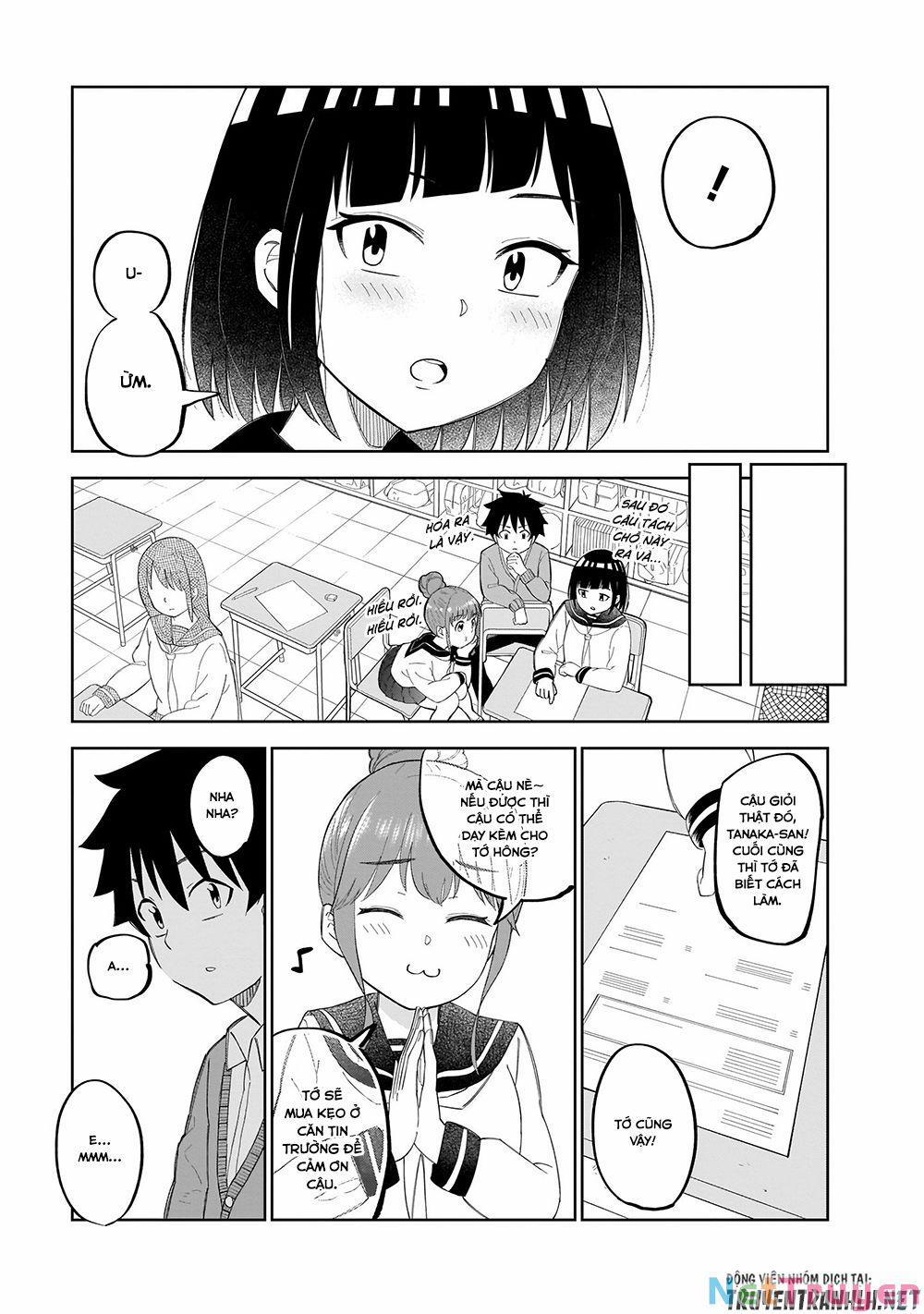 Tanaka-San Trong Lớp Tôi Thật Sự Là Siêu Đáng Sợ 22 trang 3