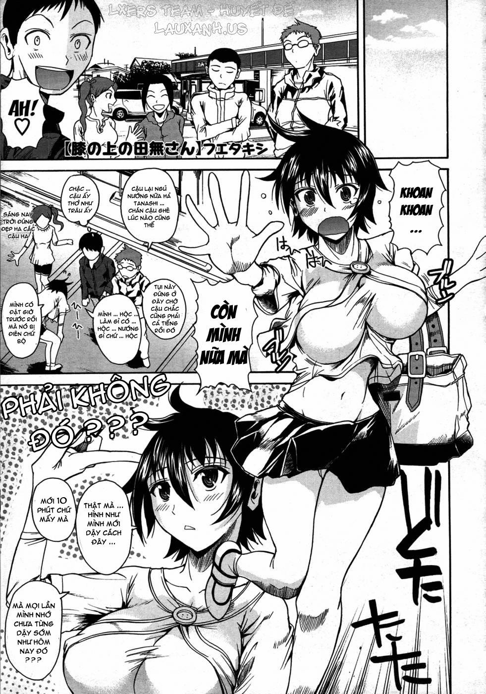 Tanashi-San Sitting On My Lap Oneshot trang 1