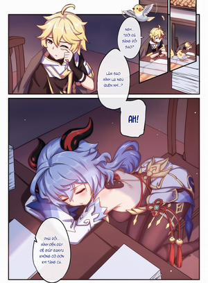 Đọc truyện tranh Tăng ca cùng dê dừa!