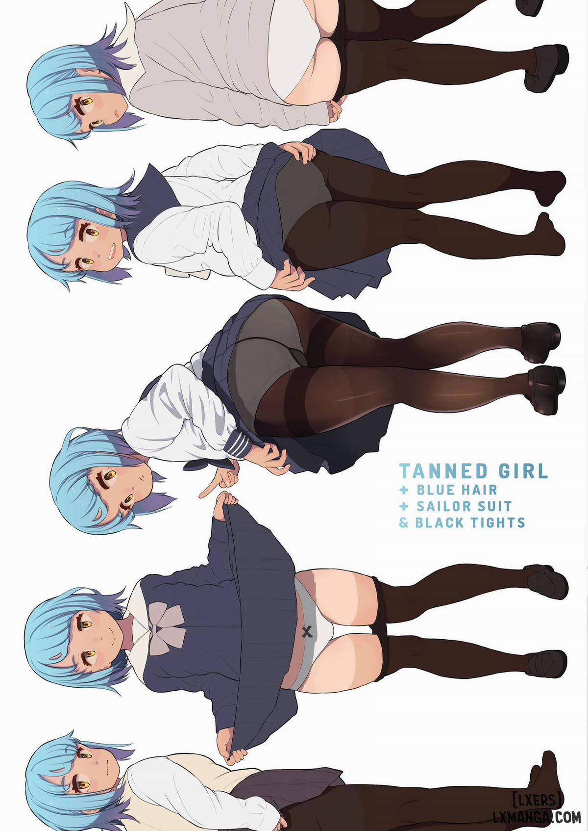 Tanned Girl + Blue Hair Anthology OneShot trang 16