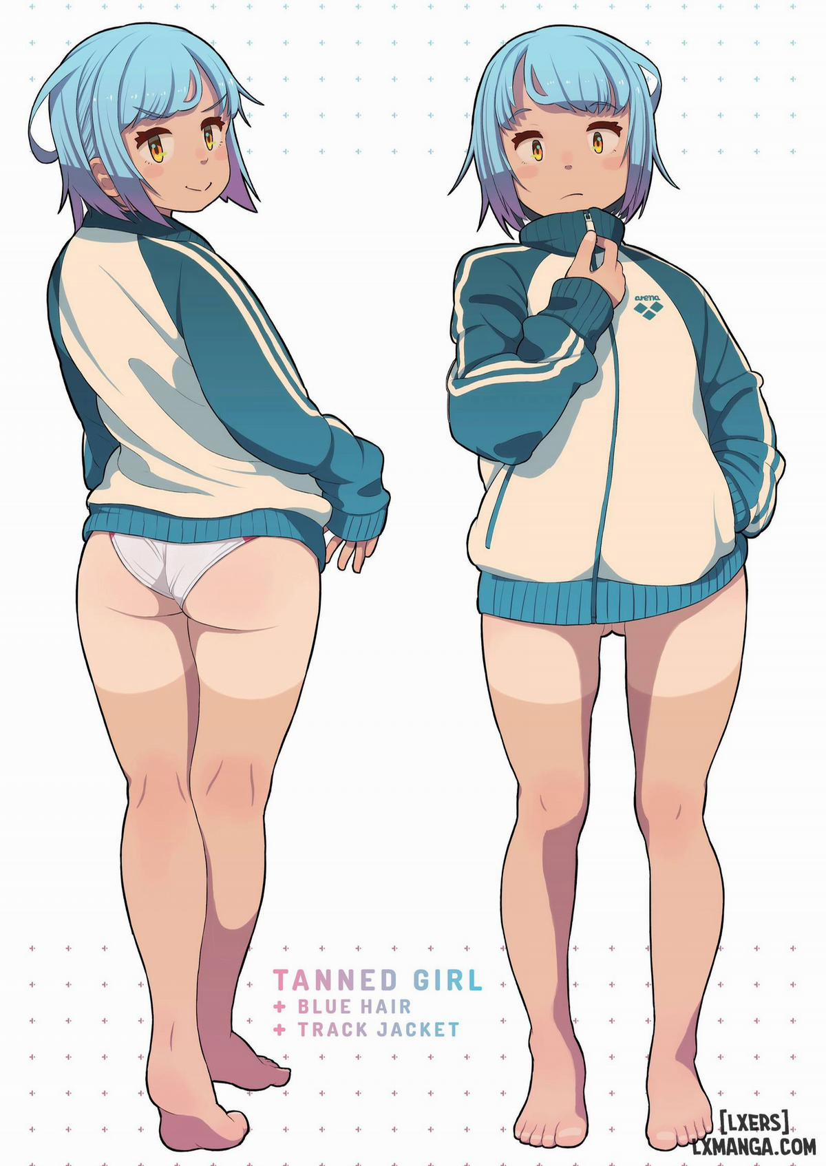 Tanned Girl + Blue Hair Anthology OneShot trang 14