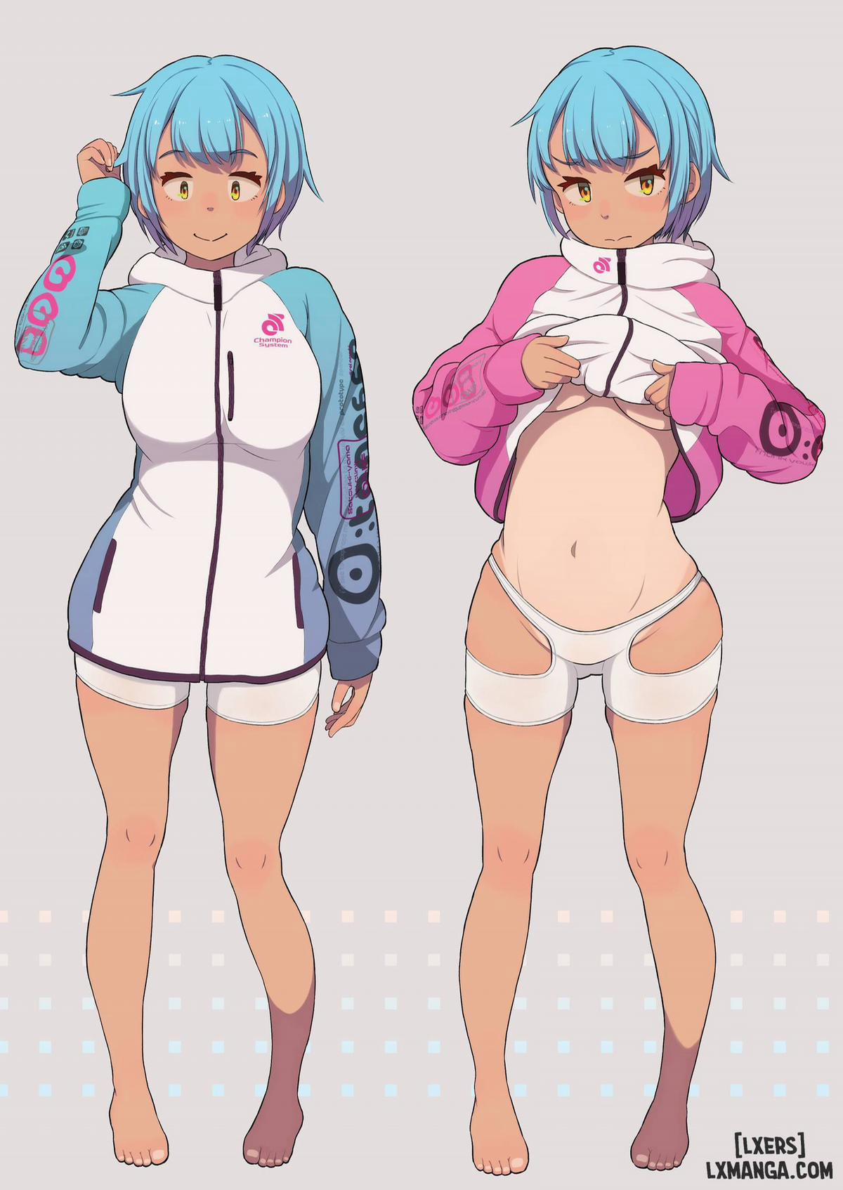 Tanned Girl + Blue Hair Anthology OneShot trang 26