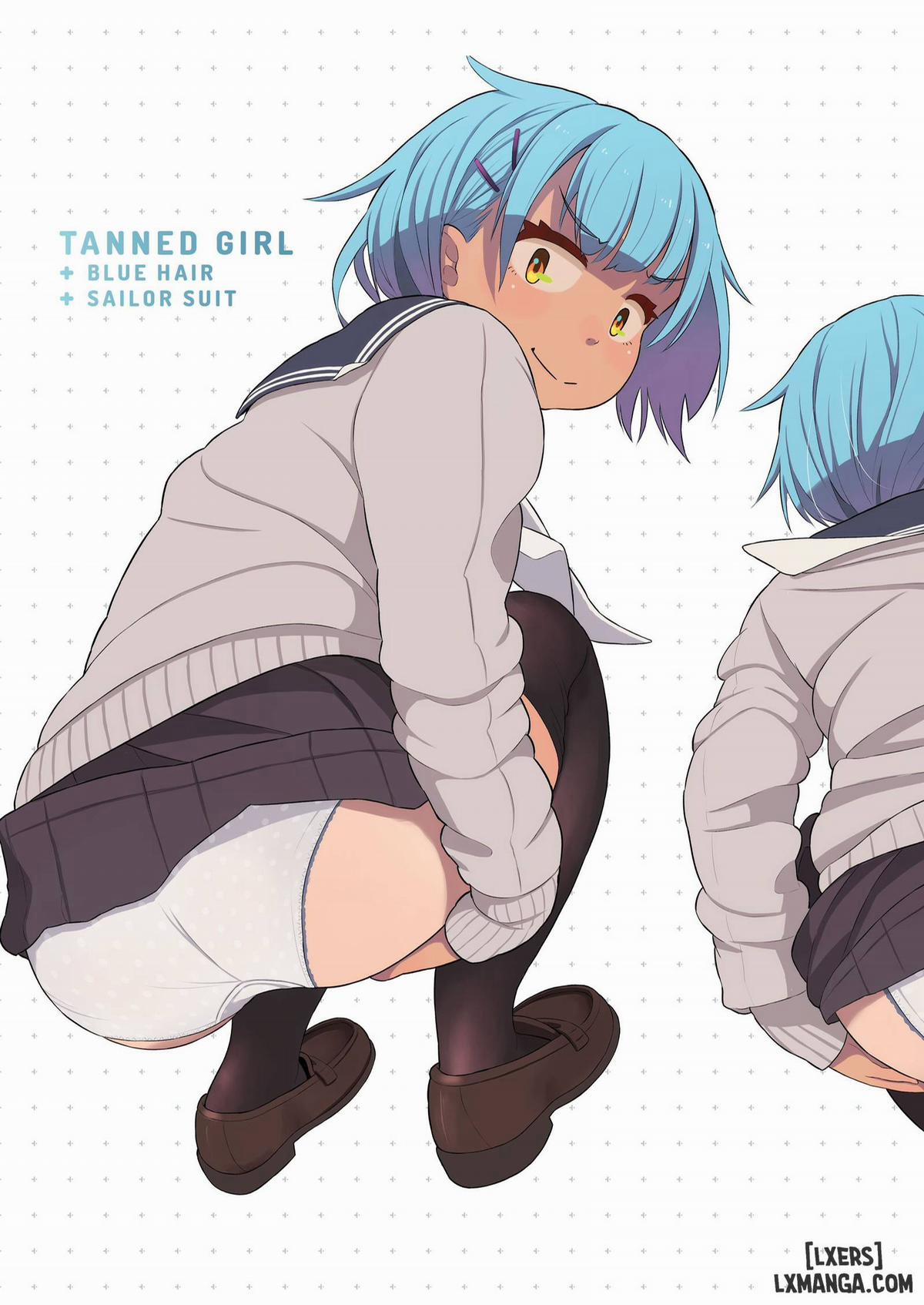 Tanned Girl + Blue Hair Anthology OneShot trang 36
