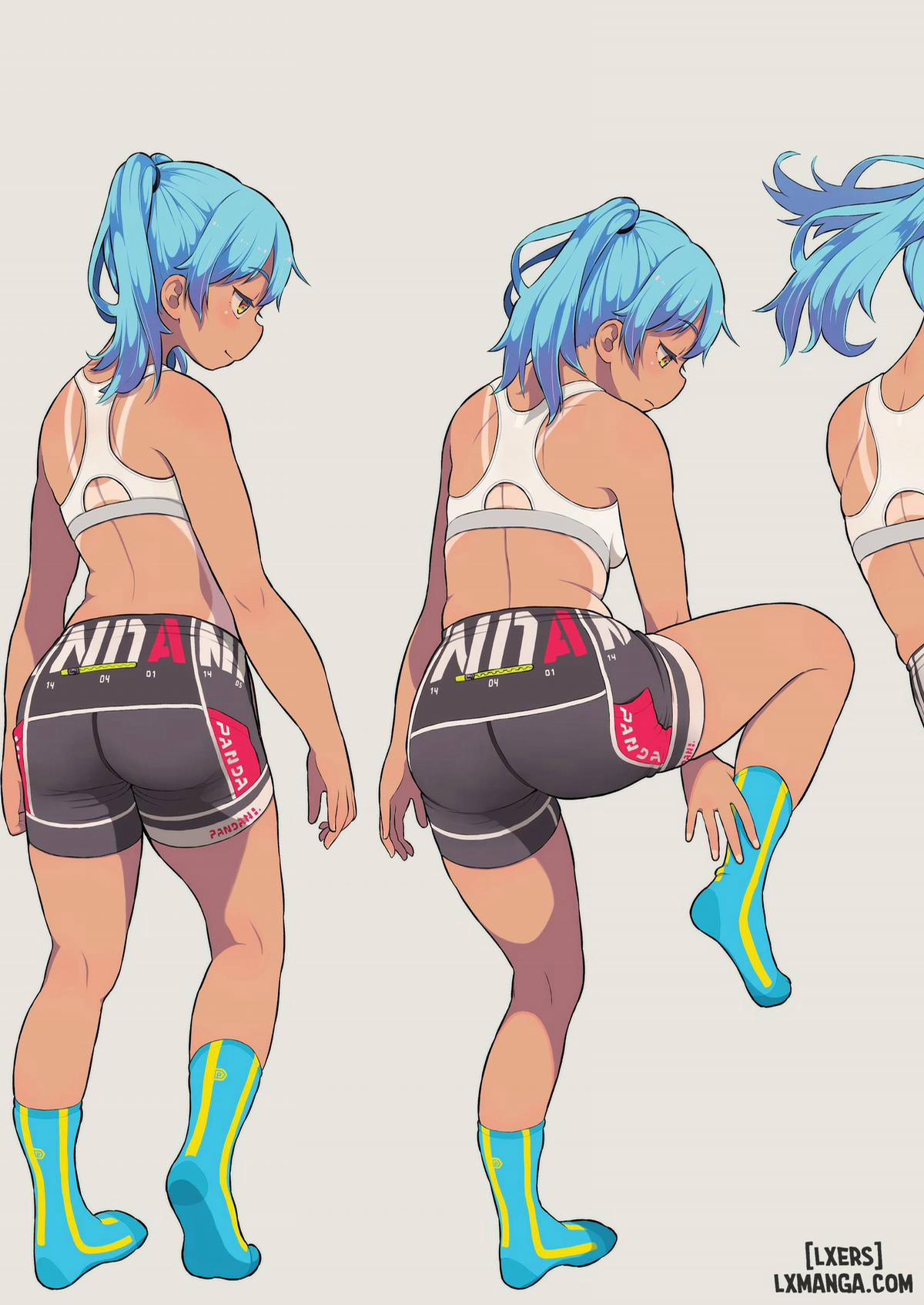 Tanned Girl + Blue Hair Anthology OneShot trang 50