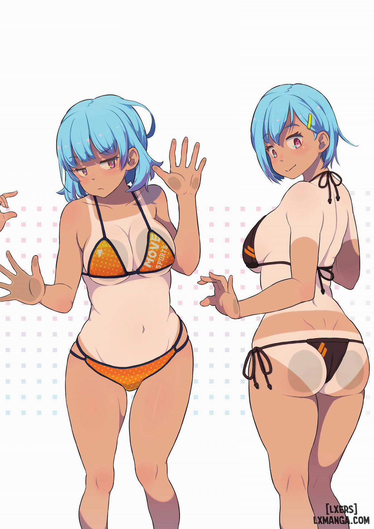 Tanned Girl + Blue Hair Anthology OneShot trang 57