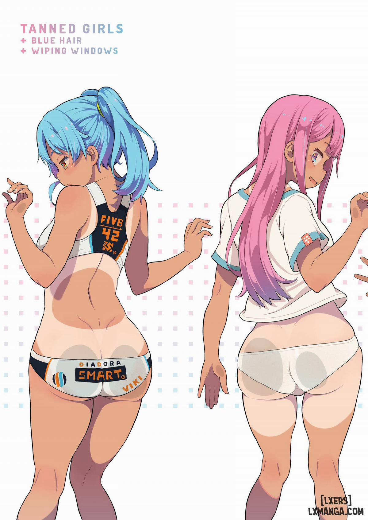 Tanned Girl + Blue Hair Anthology OneShot trang 58