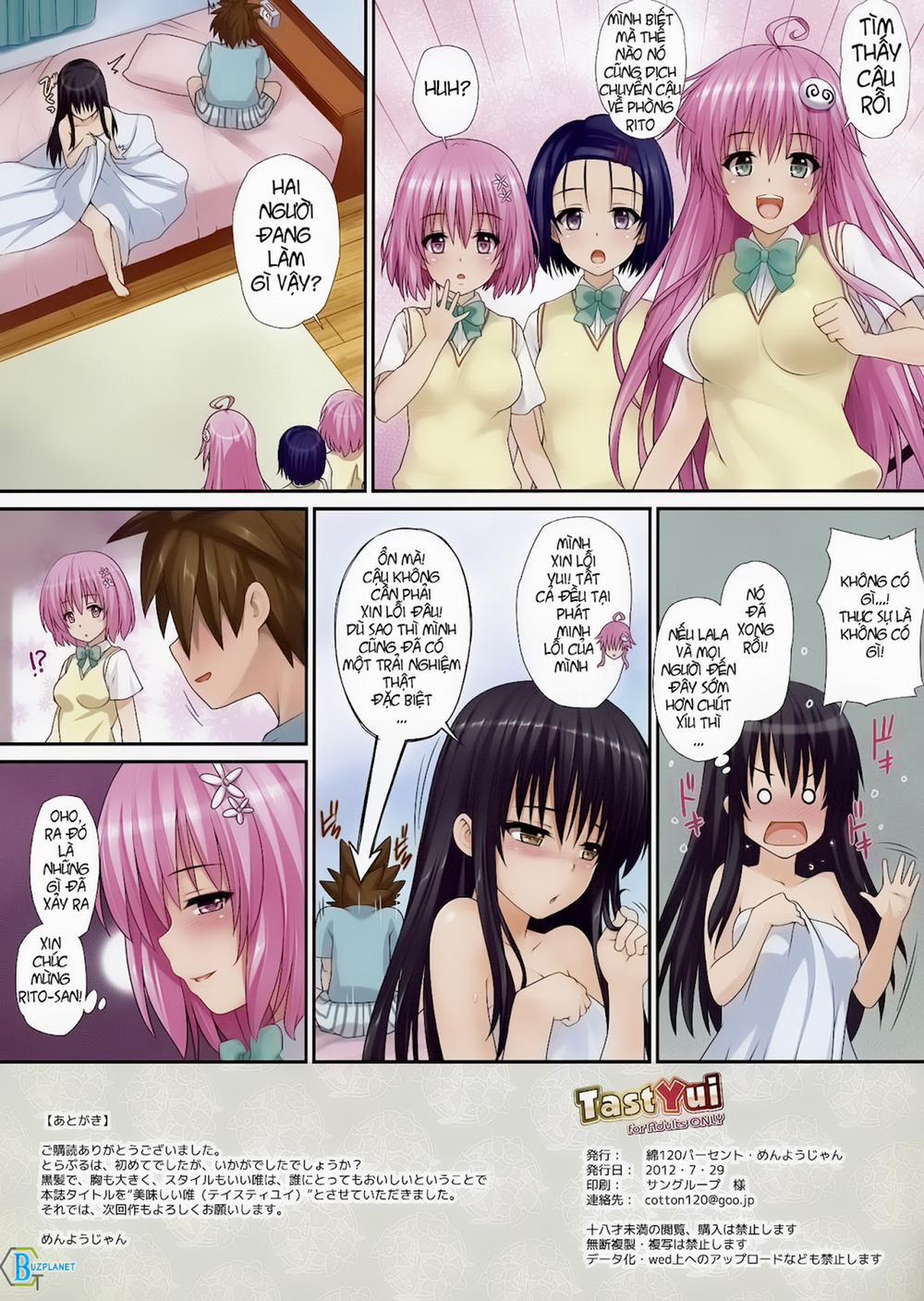 TastYui (To Love-Ru) Oneshot [Full Color] trang 13