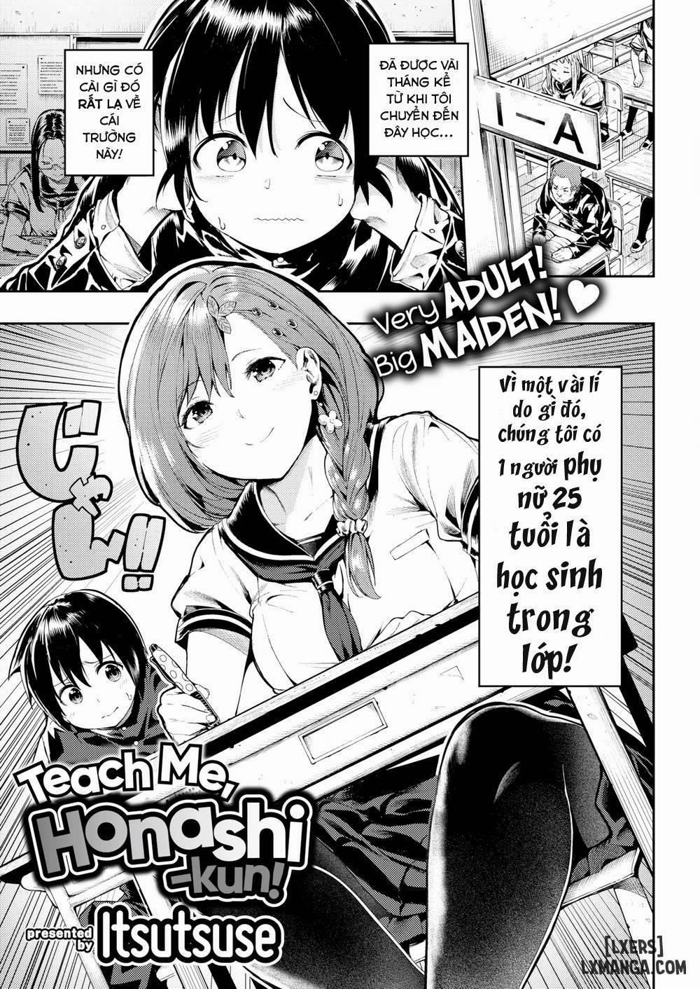 Teach Me, Honashi-kun Oneshot trang 0