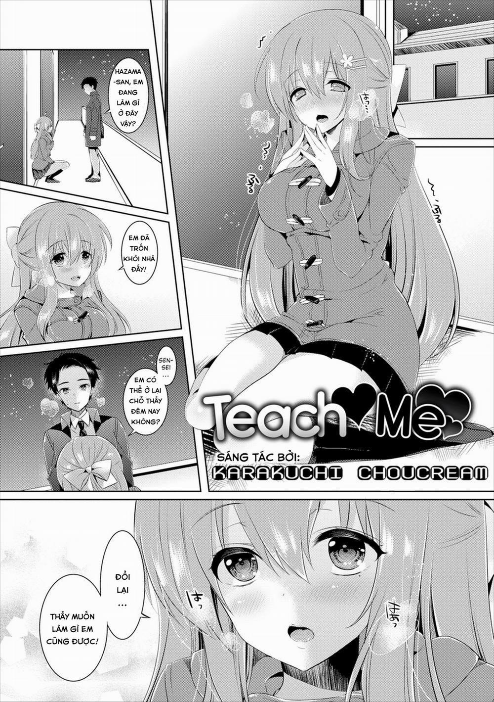 Teach Me Oneshot [Không che] trang 1