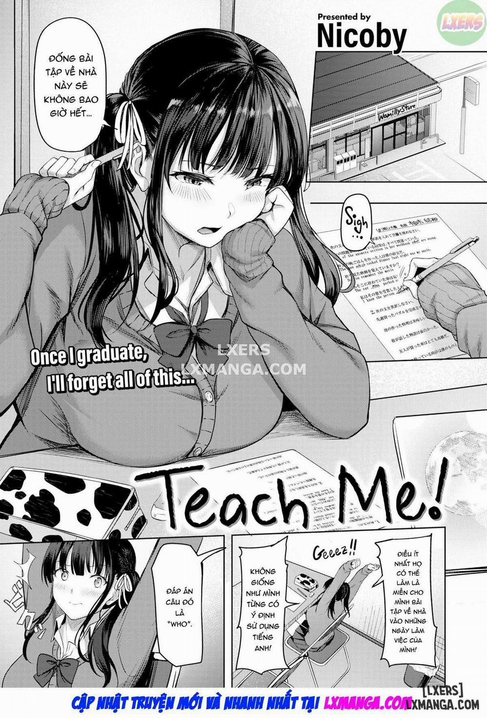 Teach Me Oneshot trang 3