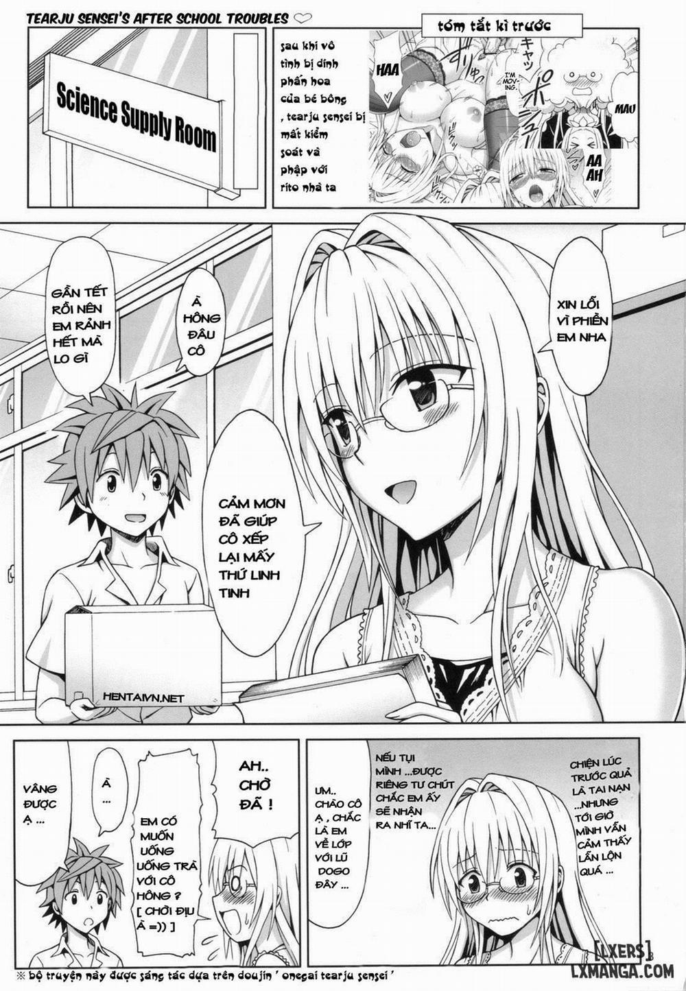 Tearju Sensei no Houkago Trouble Oneshot trang 1