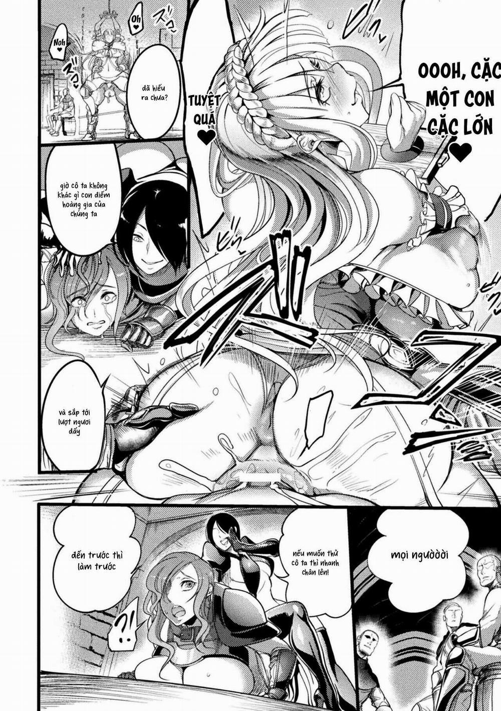 Teikoku no Nikubenki ~Otosareta Hime to Onna Kishi~ Oneshot. trang 16