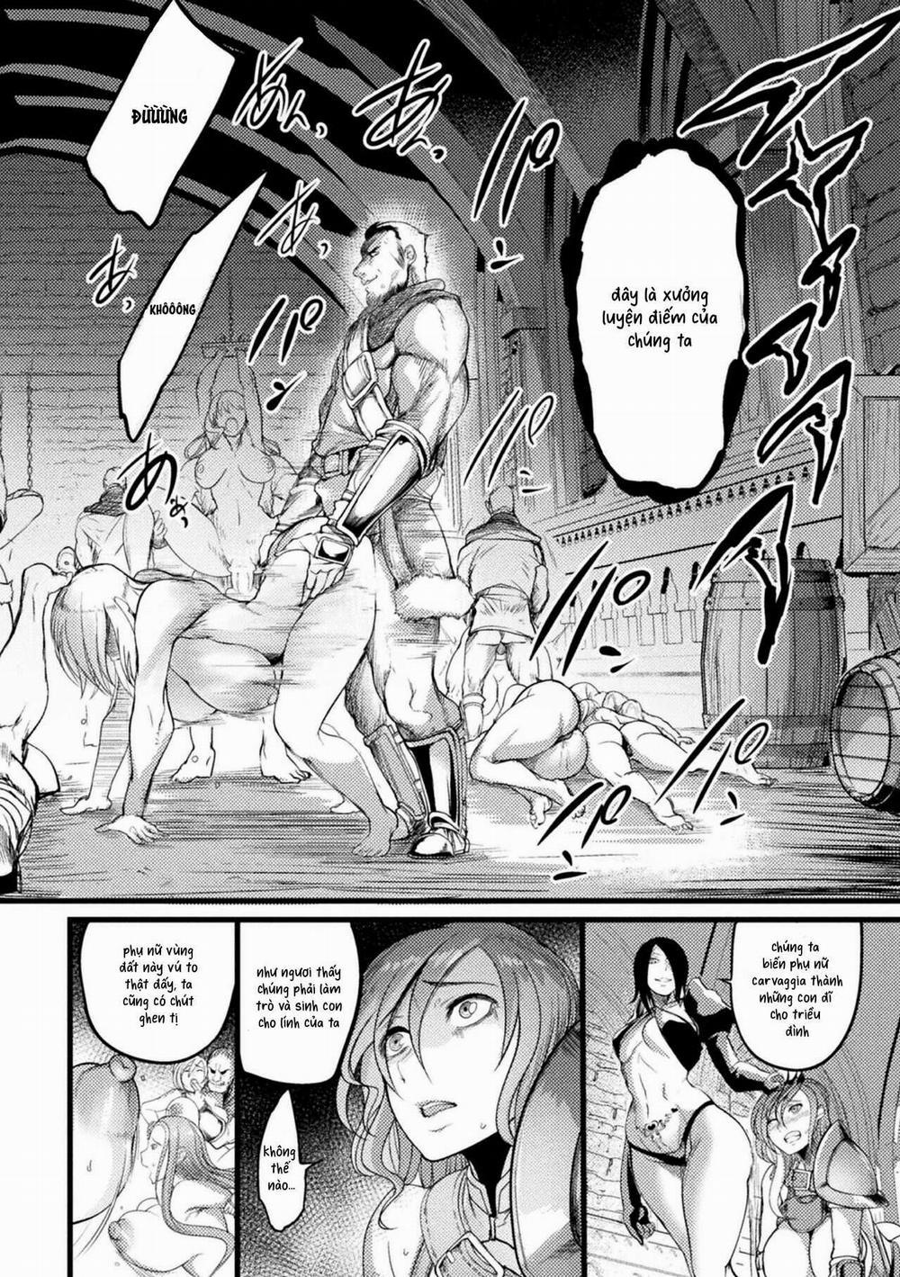 Teikoku no Nikubenki ~Otosareta Hime to Onna Kishi~ Oneshot. trang 5