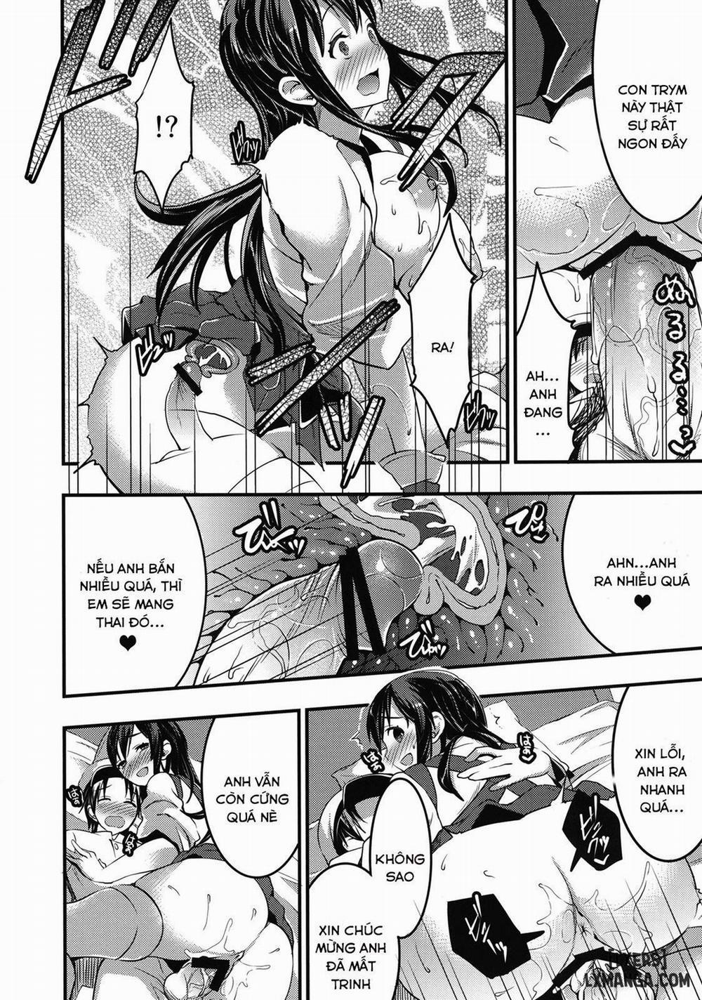 Teitoku no Doutei wa Akagi ga Oishiku Itadakimashita Oneshot trang 10
