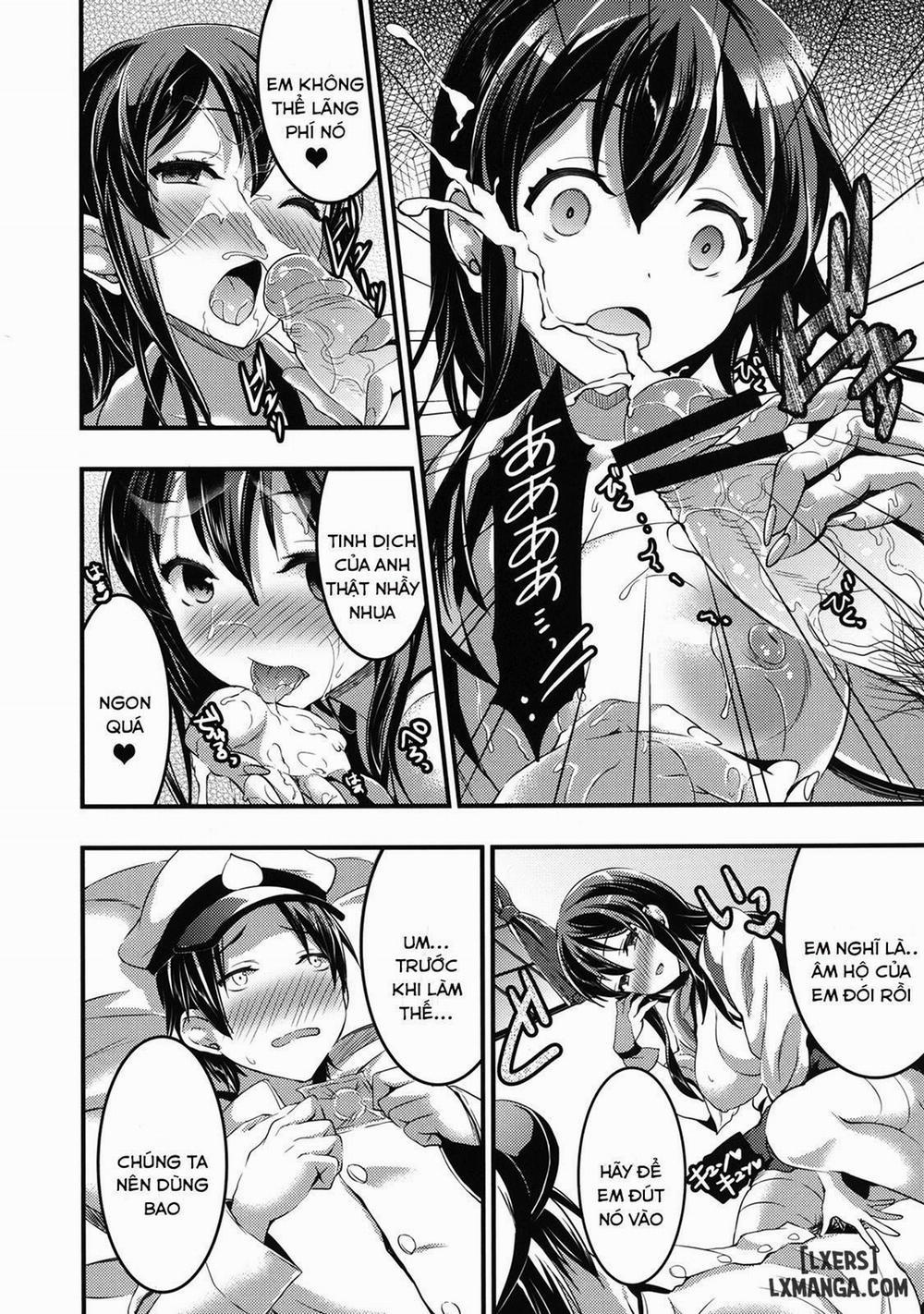Teitoku no Doutei wa Akagi ga Oishiku Itadakimashita Oneshot trang 8