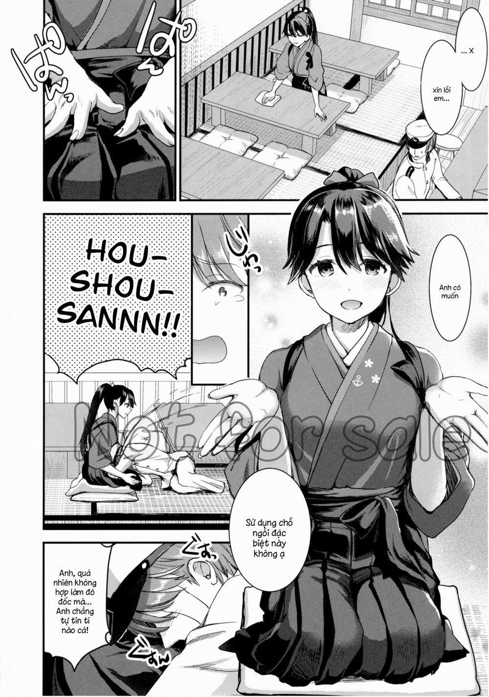 Teitoku o Dame ni Suru Junyuu Tekoki Houshou Hen (Kantai Collection) Oneshot trang 3