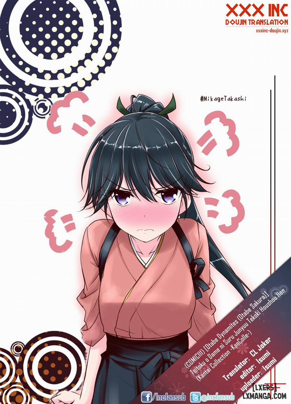 Teitoku o Dame ni Suru Junyuu Tekoki Houshou Hen Oneshot trang 24