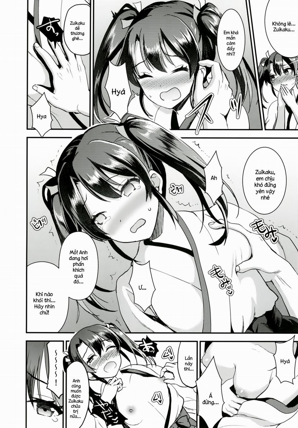 Teitoku o Dame ni Suru Junyuu Tekoki Kai Ni Kou (Kantai Collection) Oneshot trang 12