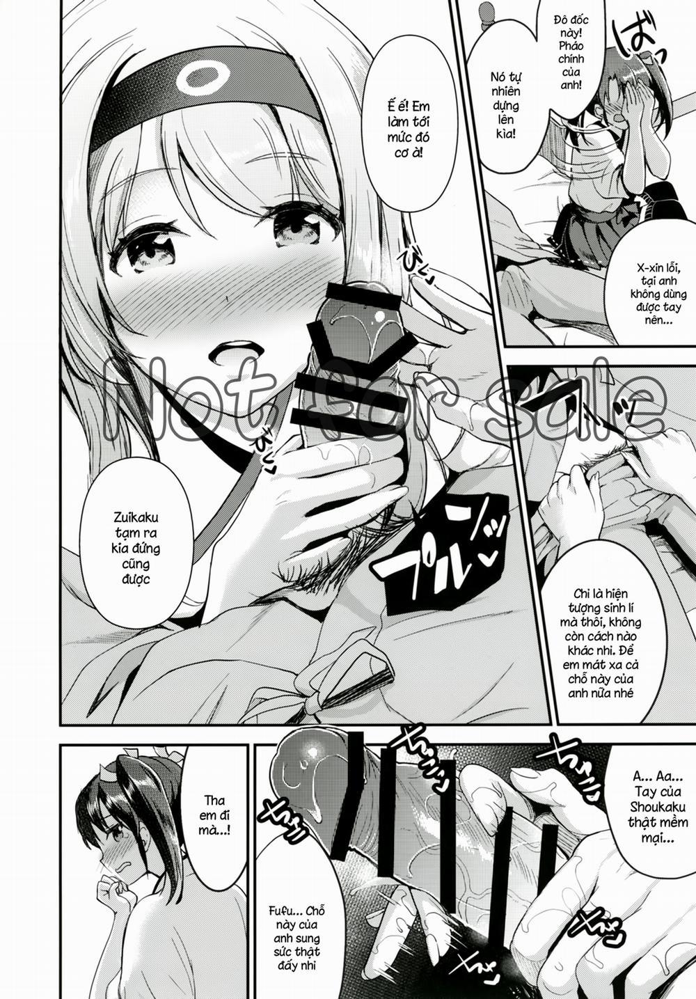 Teitoku o Dame ni Suru Junyuu Tekoki Kai Ni Kou (Kantai Collection) Oneshot trang 6