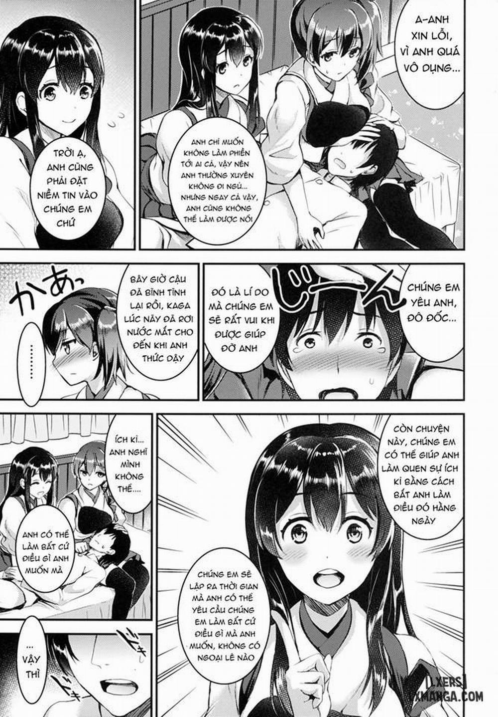 Teitoku o Dame ni Suru Junyuu Tekoki Oneshot trang 4