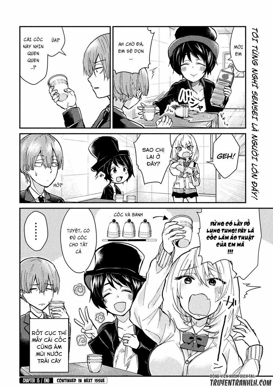 Tejina Senpai 15 trang 6