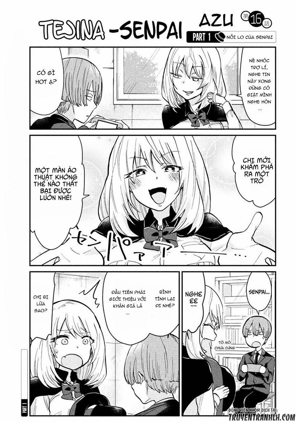 Tejina Senpai 16 trang 3