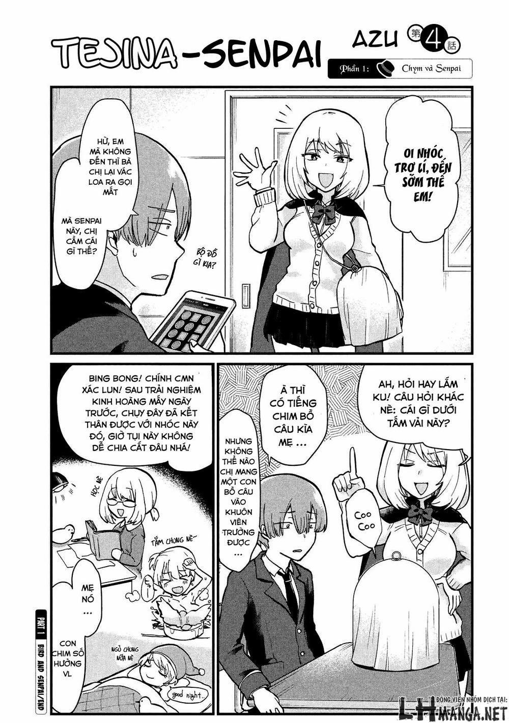 Tejina Senpai 4 trang 1