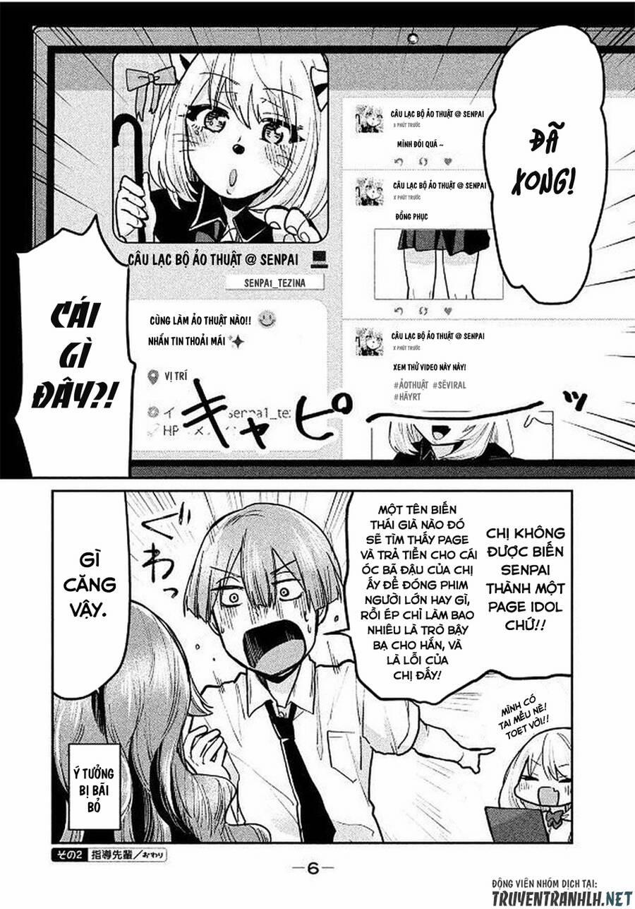 Tejina Senpai 47 trang 9