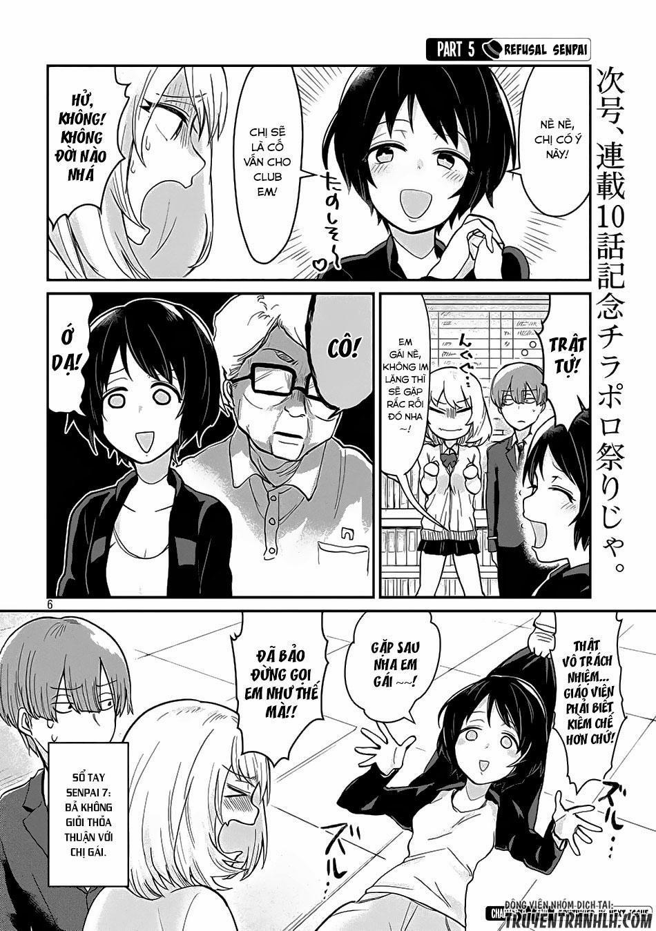 Tejina Senpai 9 trang 6