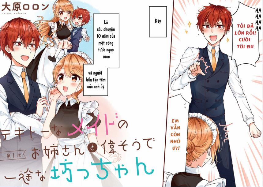Tekito Na Maid No Oneesan & Erasou De Ichizu Na Botchan 1 trang 3