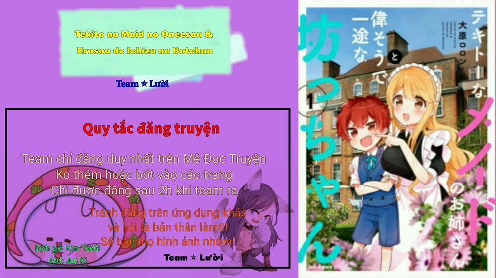 Tekito Na Maid No Oneesan & Erasou De Ichizu Na Botchan 3.2 trang 0