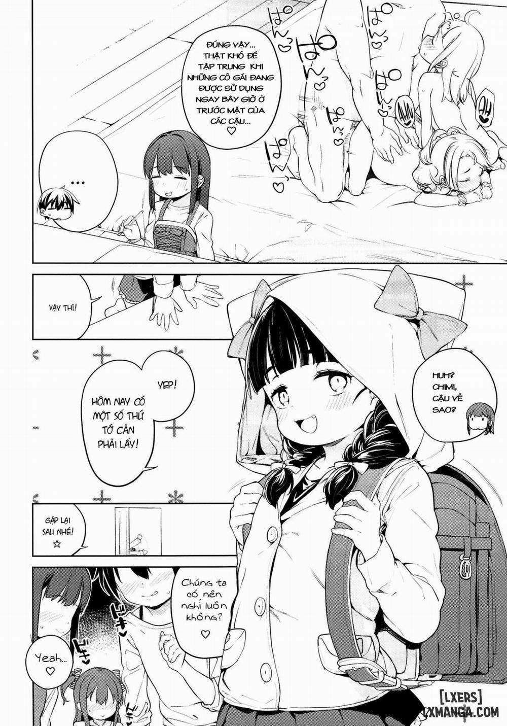 Teliot Jogakuen Benjo Onaho-bu Mesugaki Hen Oneshot trang 2