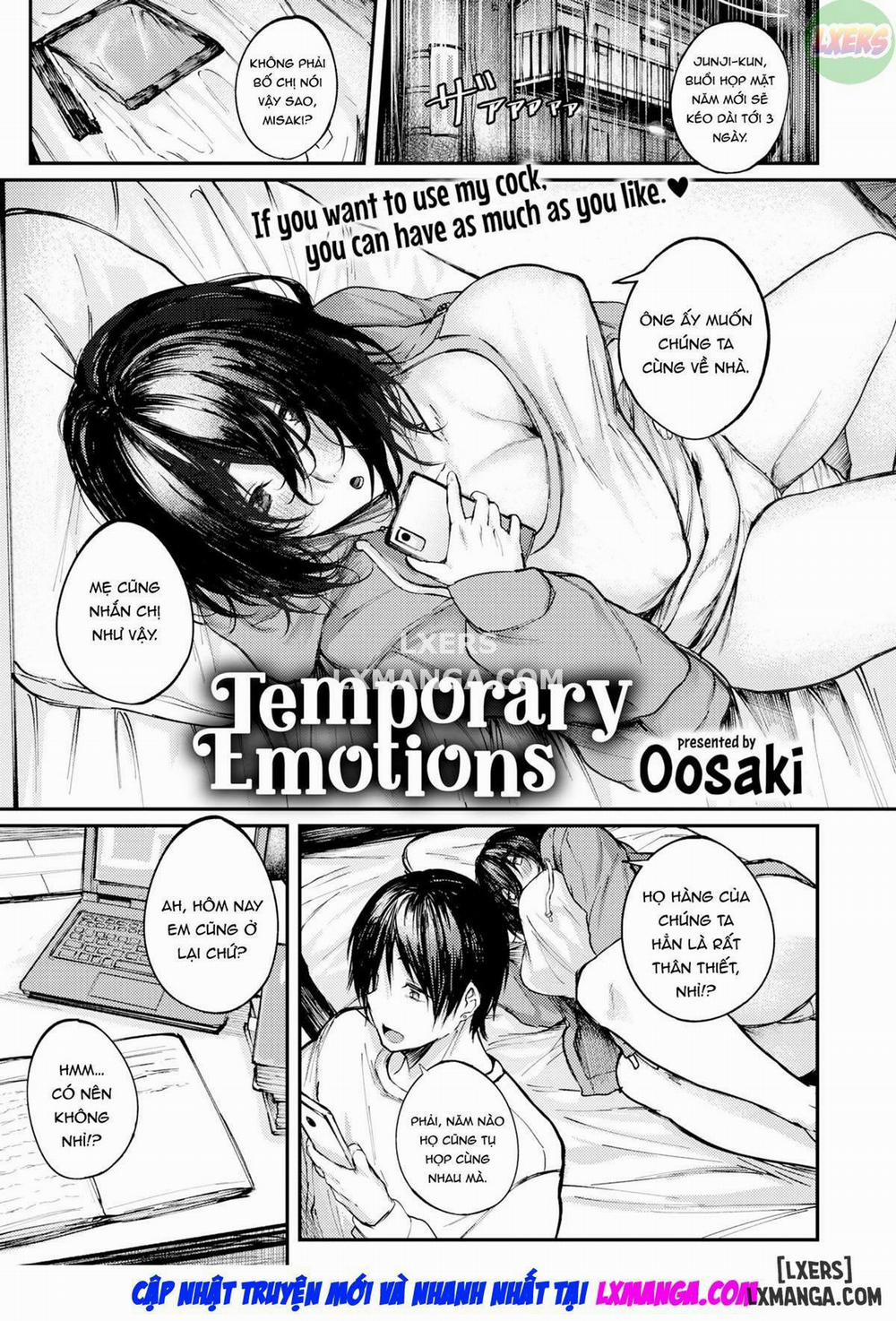 Temporary Emotions Oneshot trang 3