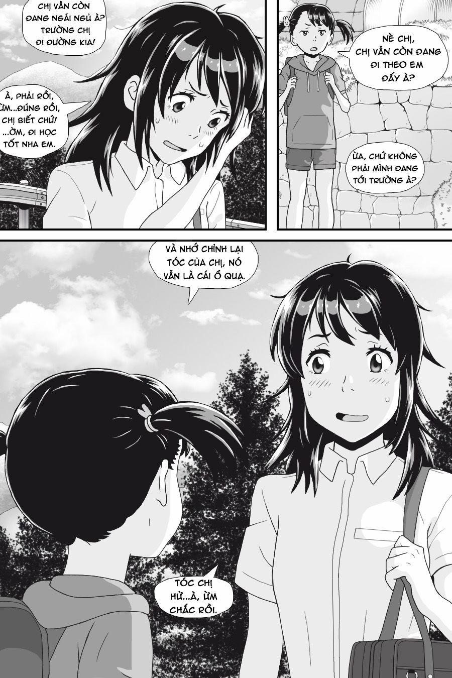 Tên Cậu Là Gì: Nghĩ Ngợi & Mộng Mơ 0 Cậu là ai? trang 18