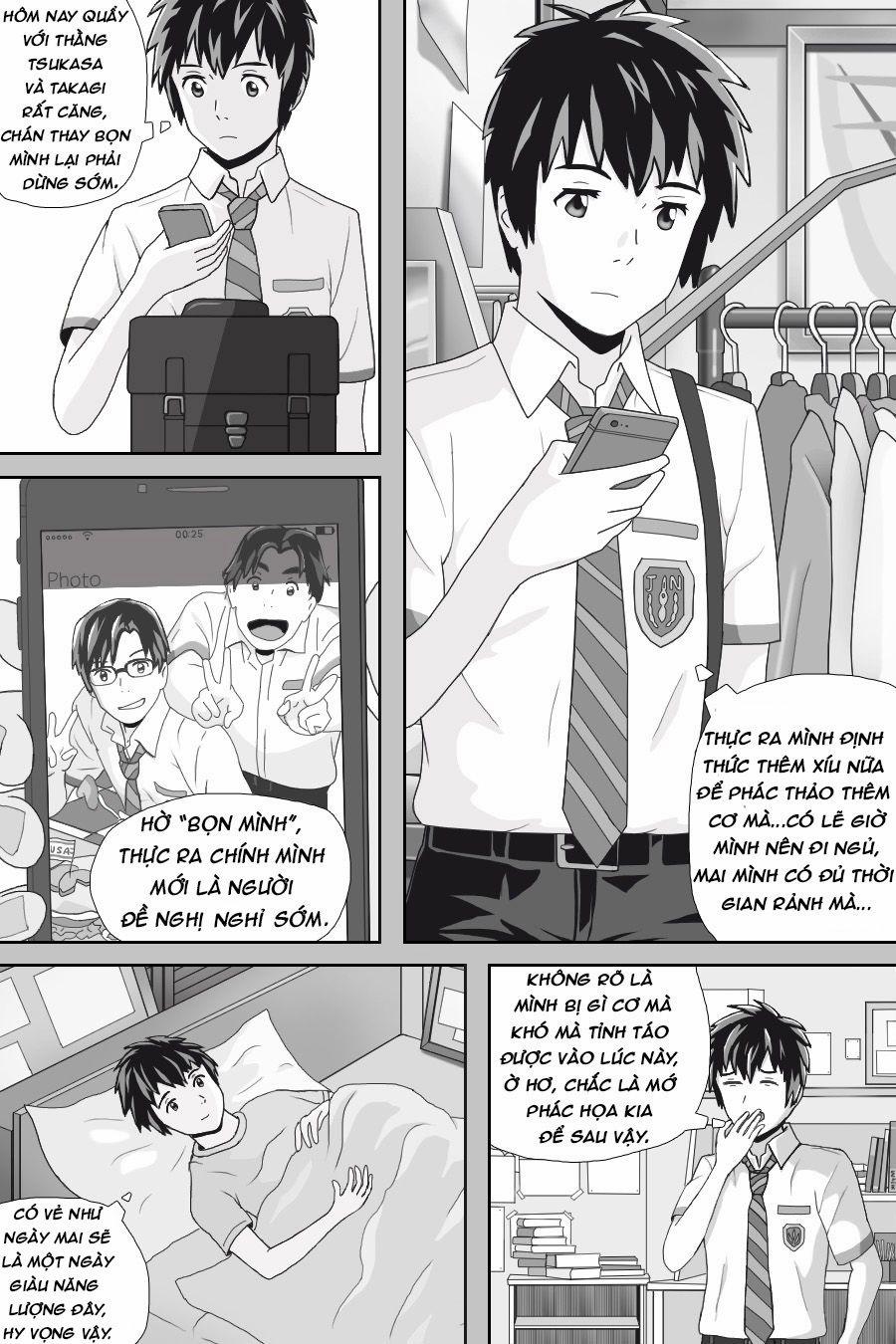 Tên Cậu Là Gì: Nghĩ Ngợi & Mộng Mơ 0 Cậu là ai? trang 3