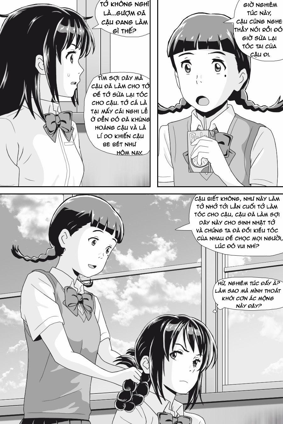 Tên Cậu Là Gì: Nghĩ Ngợi & Mộng Mơ 0 Cậu là ai? trang 33