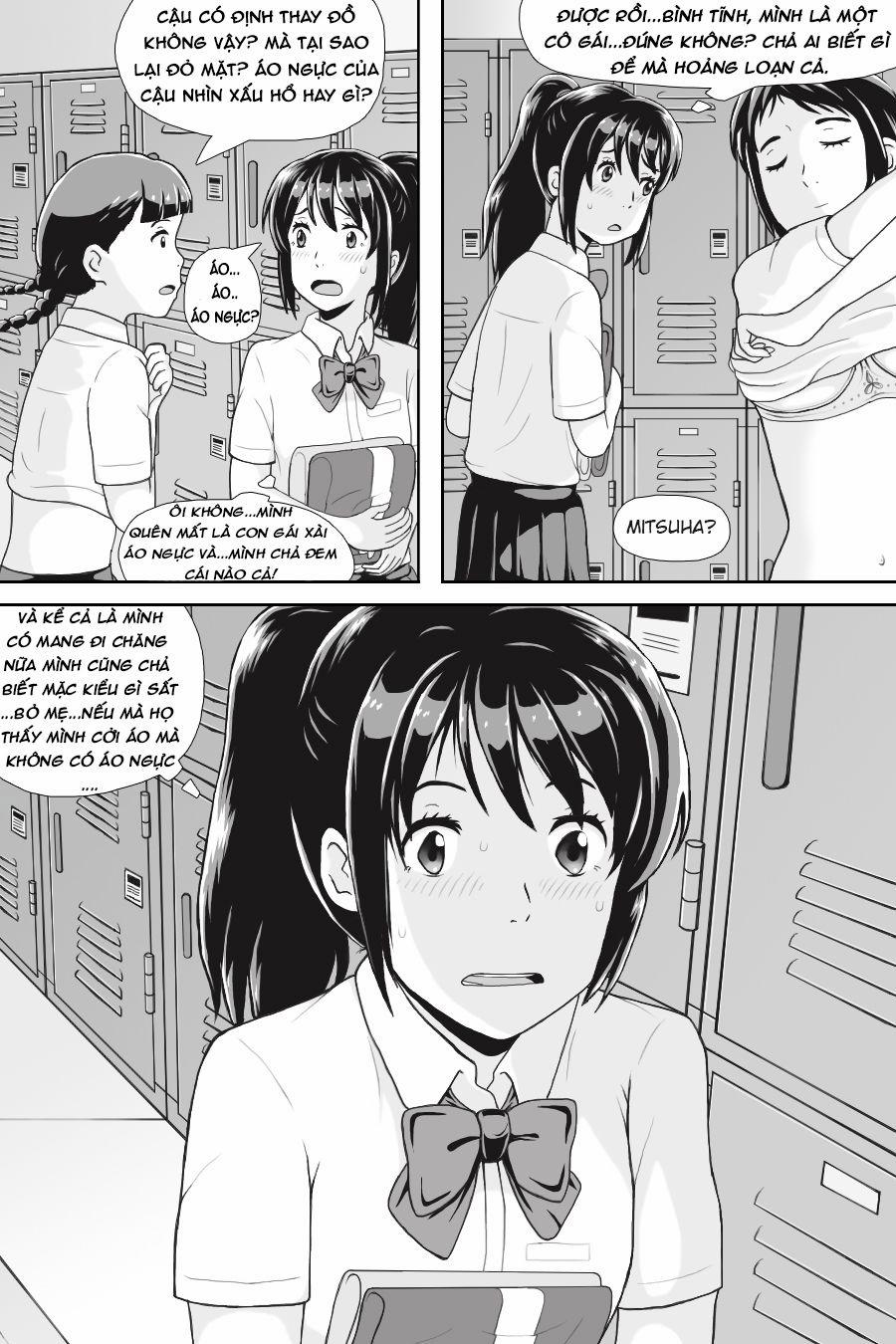 Tên Cậu Là Gì: Nghĩ Ngợi & Mộng Mơ 0 Giấc mơ của chúng ta. trang 17