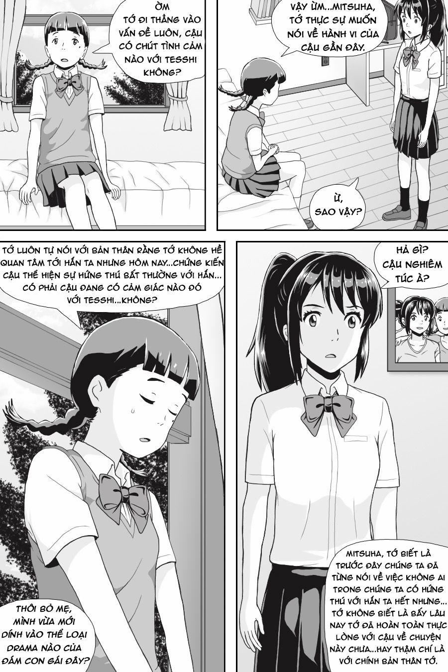 Tên Cậu Là Gì: Nghĩ Ngợi & Mộng Mơ 0 Giấc mơ của chúng ta. trang 27