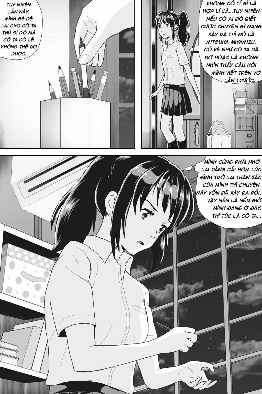 Tên Cậu Là Gì: Nghĩ Ngợi & Mộng Mơ 0 Giấc mơ của chúng ta. trang 39